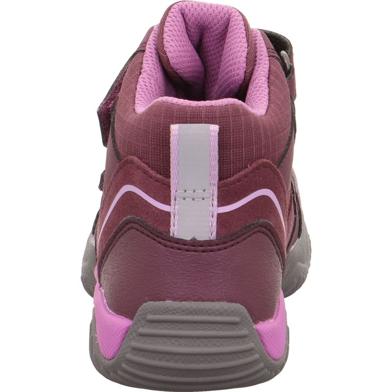 Superfit STORM Unisex | Girls Sneakers high - Material: Leder/Sonstiges Material/Texti in Red