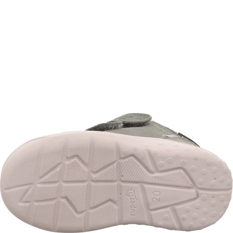 Superfit WHALEY Sneakers high - Material: Leather/Textil in Green