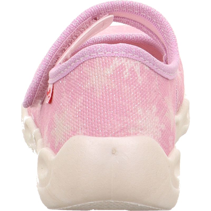 Superfit BUBBLE Girls Slipper - Material: Textile in Rose