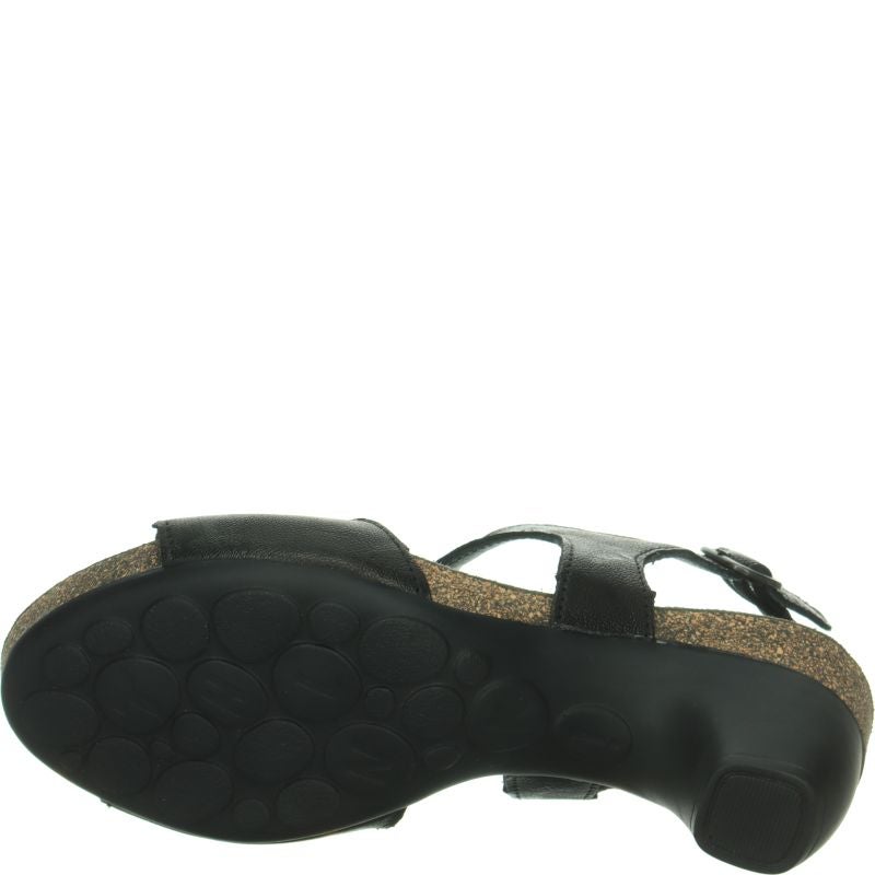 Think! TRAUDI Damen Sandalette - Material: Leder in Schwarz