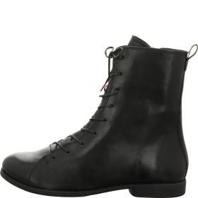 Think! AGRAT Damen Stiefelette - Material: Leder in Schwarz