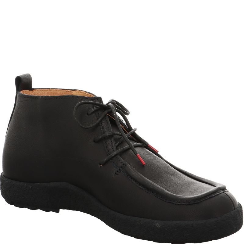 Think! GEOAG Herren Ankle Boots - Material: Leder in Schwarz