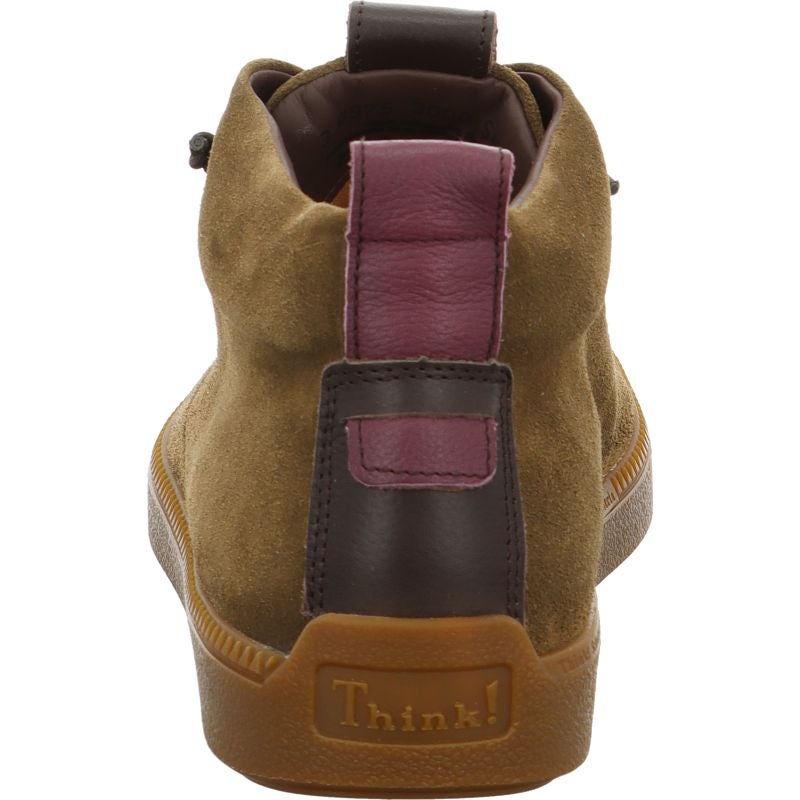 Think! TURNA HERREN Herren Sneaker high - Material: Leder in Braun