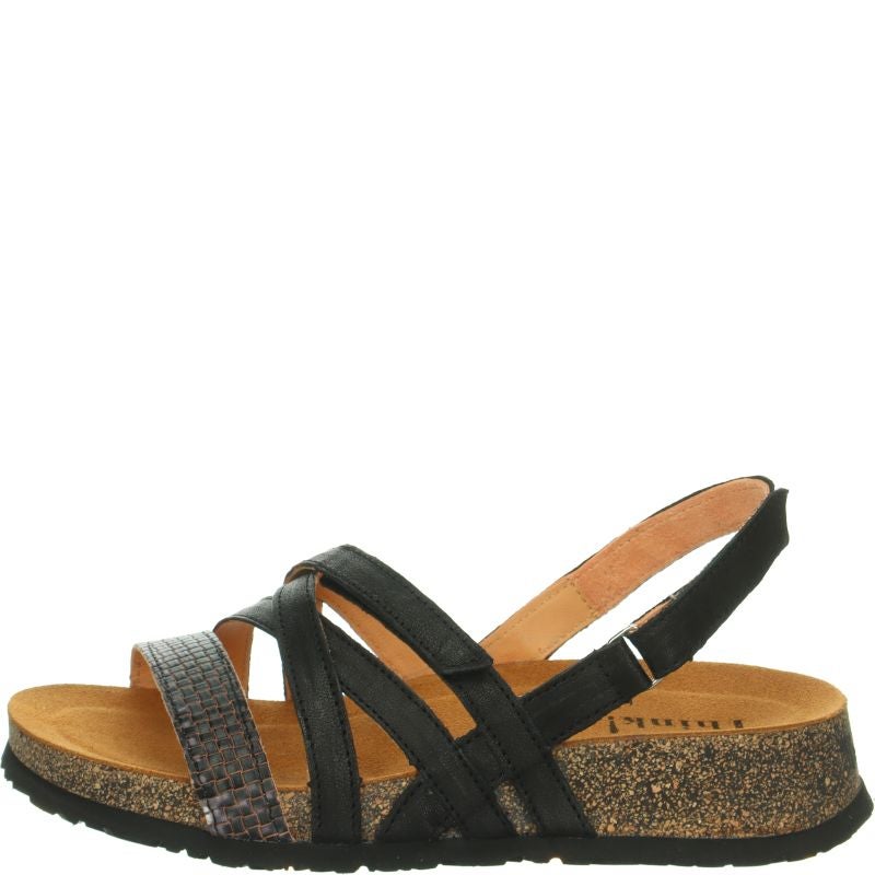 Think KOAK DAMEN Woman  - Material: Leather in Black