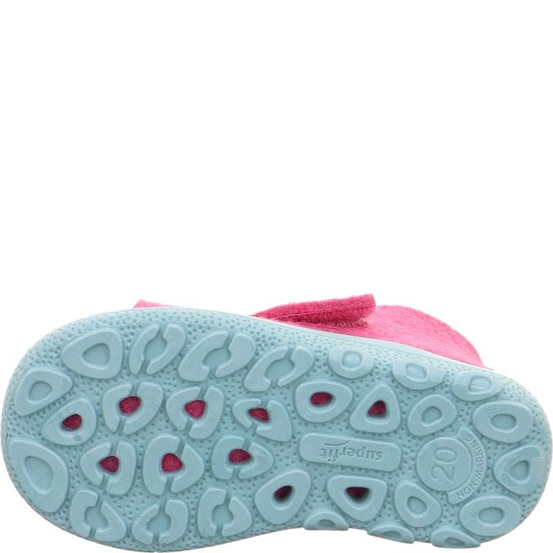 Superfit HAPPY OCTI Girls Slipper - Material: Textile in Pink