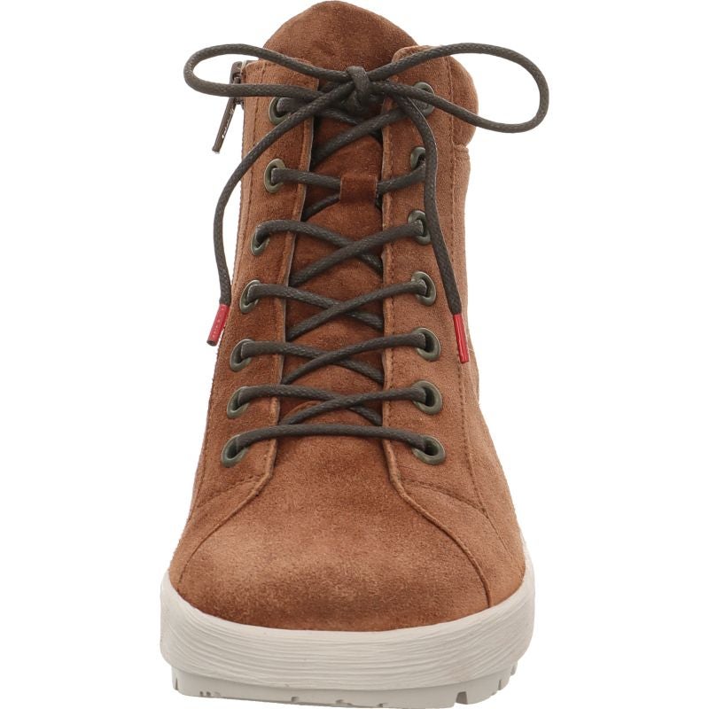 Think COMODA Woman Ankle boot - Material: Leather in Brown