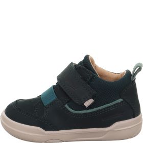 Superfit SUPERFREE Unisex | Jungen Sneaker high - Material: Leder/Textil in Grün