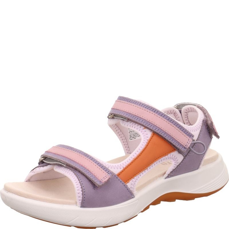 Legero SIRIS 2.0 Damen Sandale - Material: Leder/Textil in Mehrfarbig