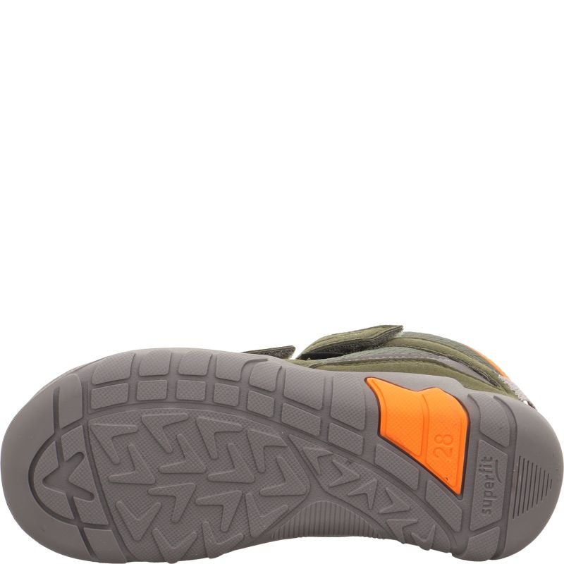 Superfit TRACE Unisex | Boys Sneakers high - Material: Textil/Sonstiges Material in Green