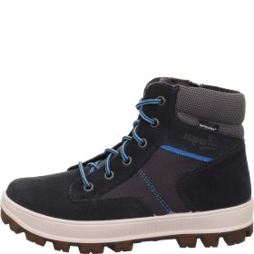 Superfit TEDD Jungen Boots - Material: Leder/Textil in Grau
