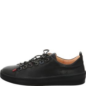 Think KUMI Woman Sneakers low - Material: Leather in Black