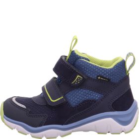 Superfit SPORT5 Unisex, Boys Sneakers high - Material: Leder/Sonstiges Material/Texti in Blue