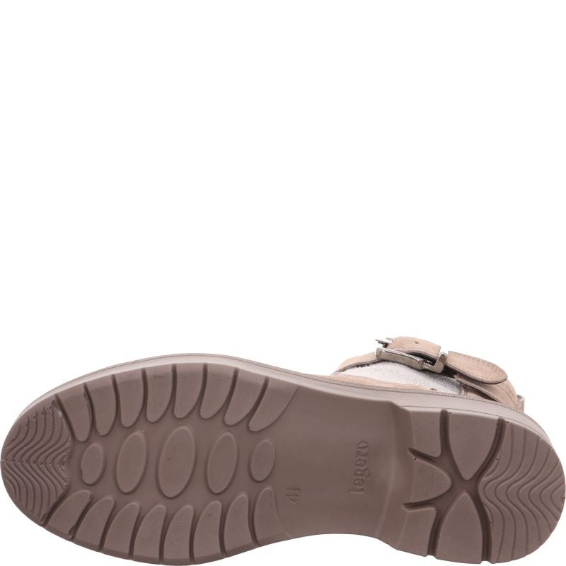 Legero MYSTIC Damen Chelsea Boots - Material: Leder in Beige