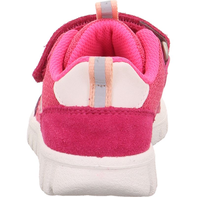 Superfit SPORT7 MINI Girls Sneakers low - Material: Leder/Sonstiges Material/Texti in Pink