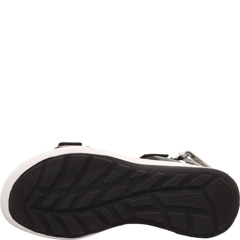 Legero SIRIS 2.0 Damen  - Material: Leder/Textil in Schwarz