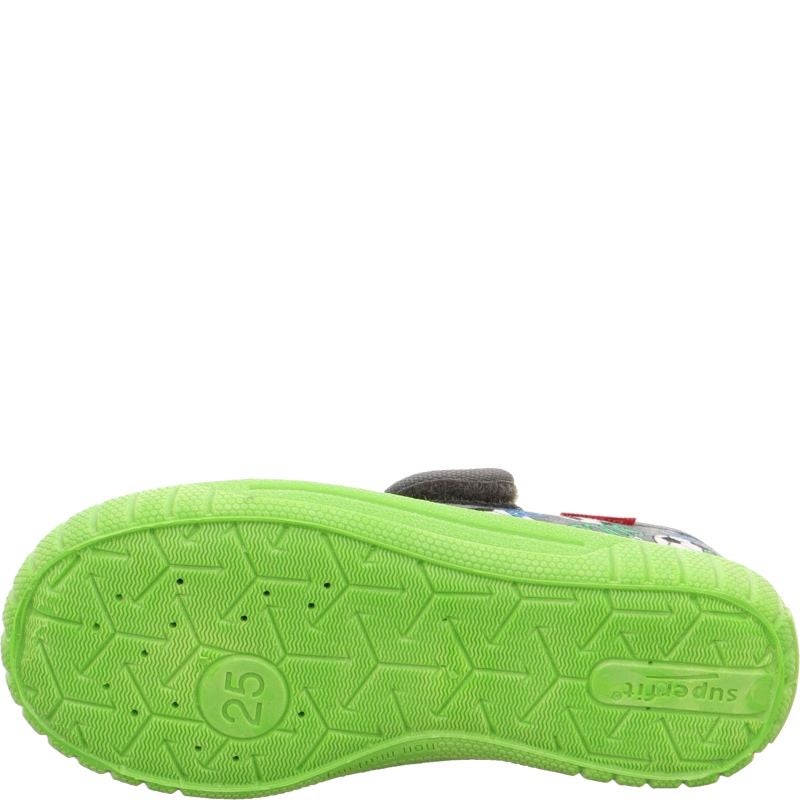 Superfit BILL Jungen Hausschuh - Material: Textil in Grau