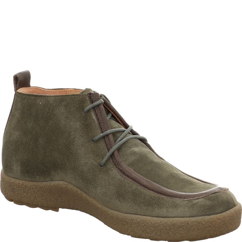 Think! GEOAG Men Ankle boot - Material: Leather in Olive