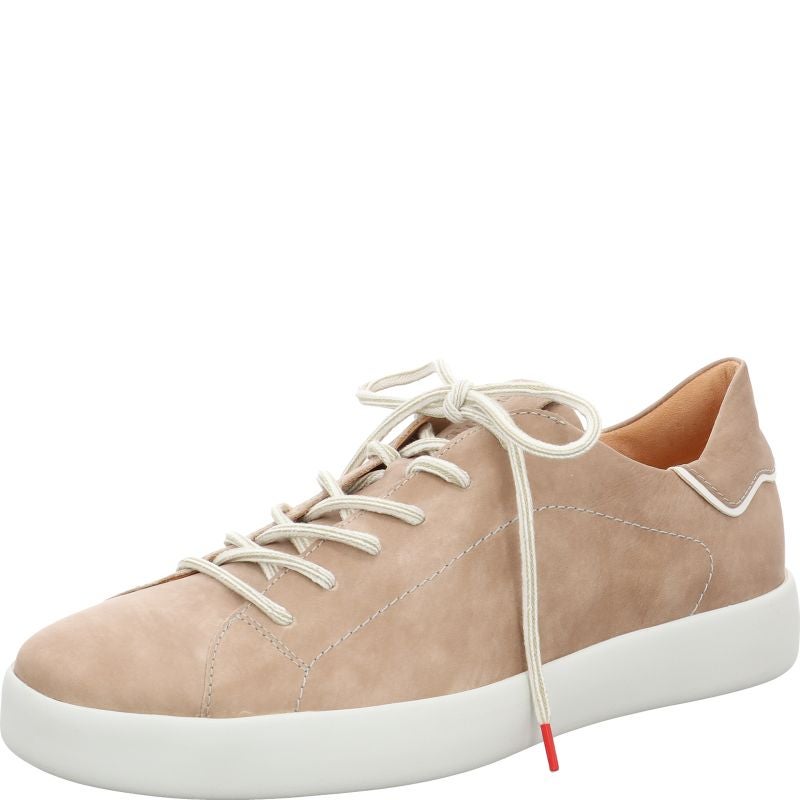 Think JOEKING Men Sneakers low - Material: Leather in Beige