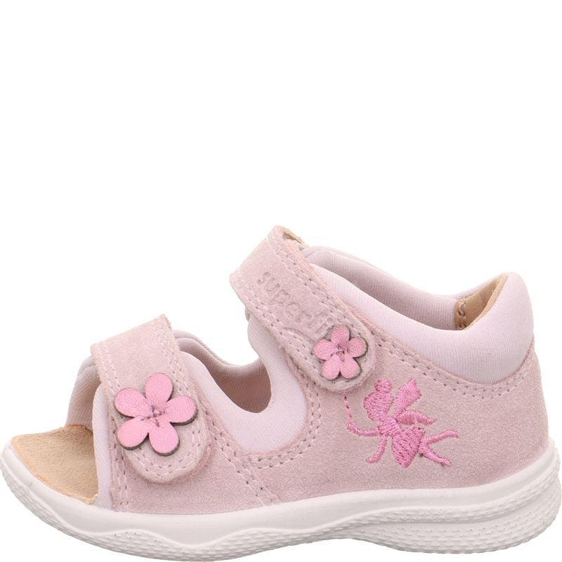 Superfit POLLY Sandale - Material: Leder/Textil in Rosa