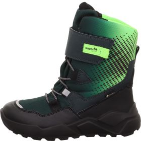 Superfit ROCKET Unisex | Boys Boot - Material: Textil/Sonstiges Material in Green