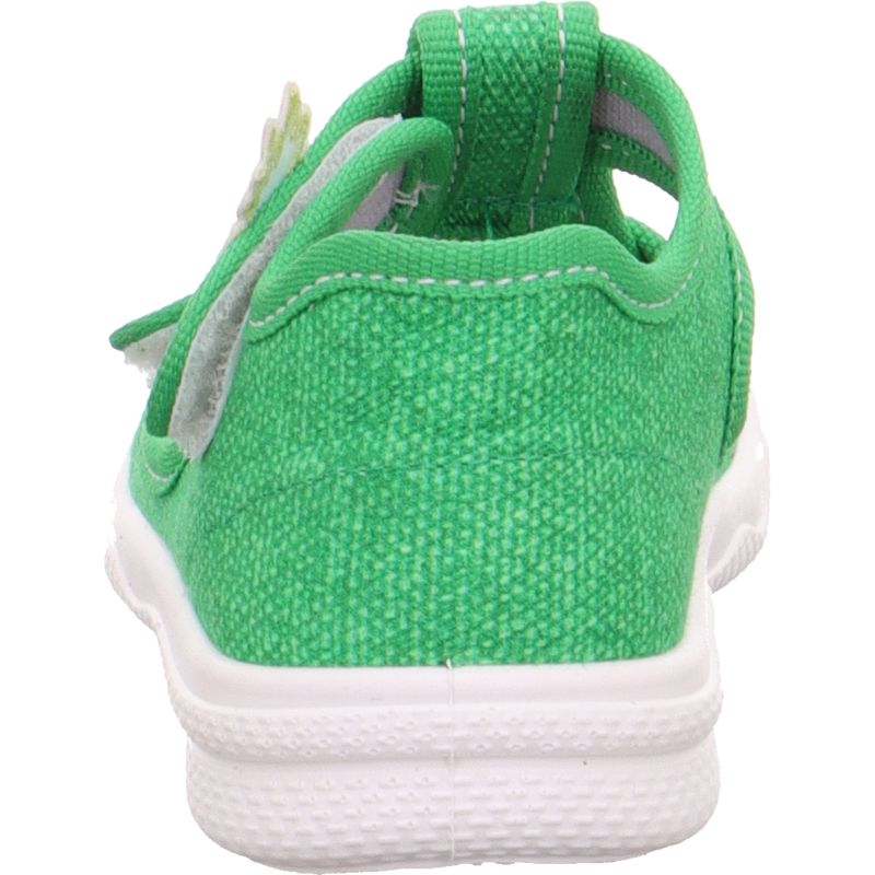 Superfit POLLY Unisex, Jungen Hausschuh - Material: Textil in Grün