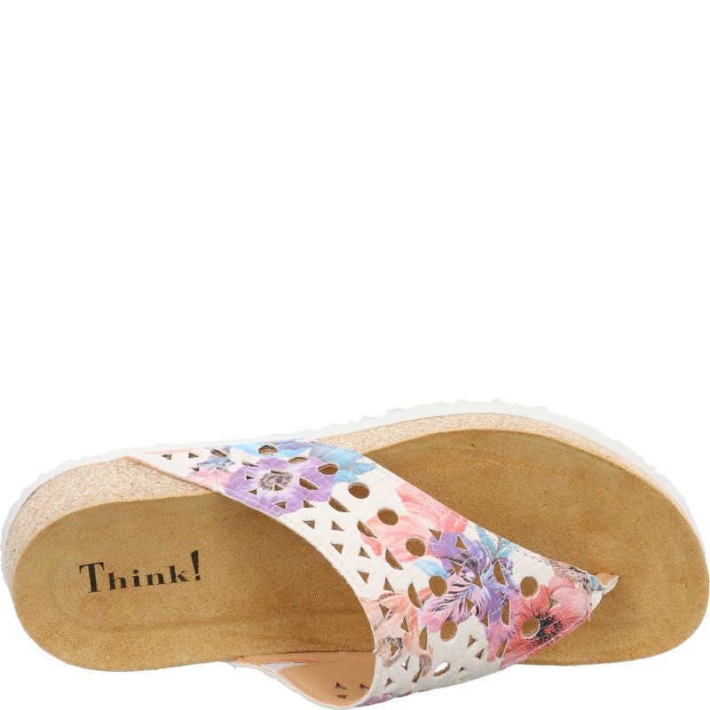Think KOAK DAMEN Woman Mules - Material: Leather in Multi Colour