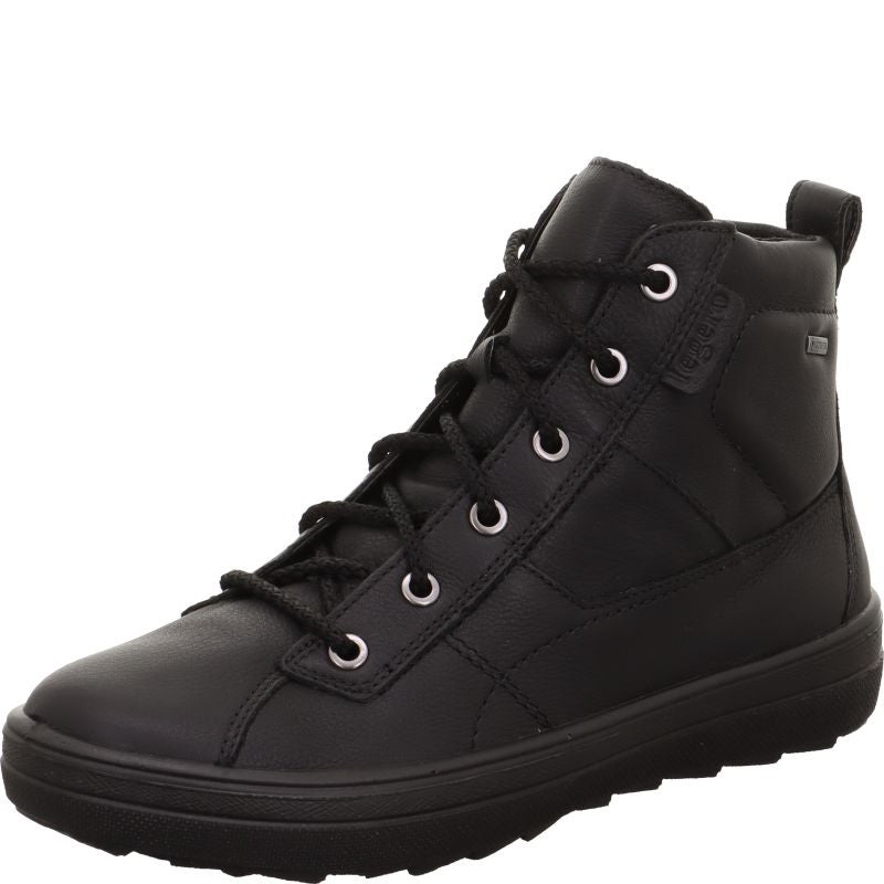 Legero MIRA Woman Sneakers high - Material: Leather in Black