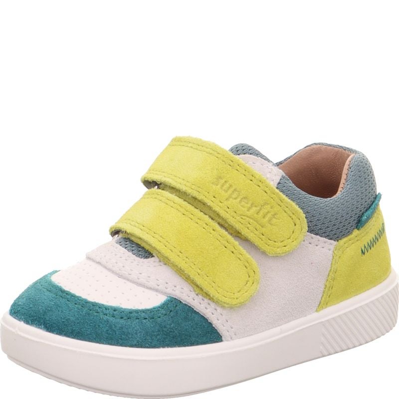 Superfit SUPIES Sneaker low - Material: Leder/Textil in Gelb