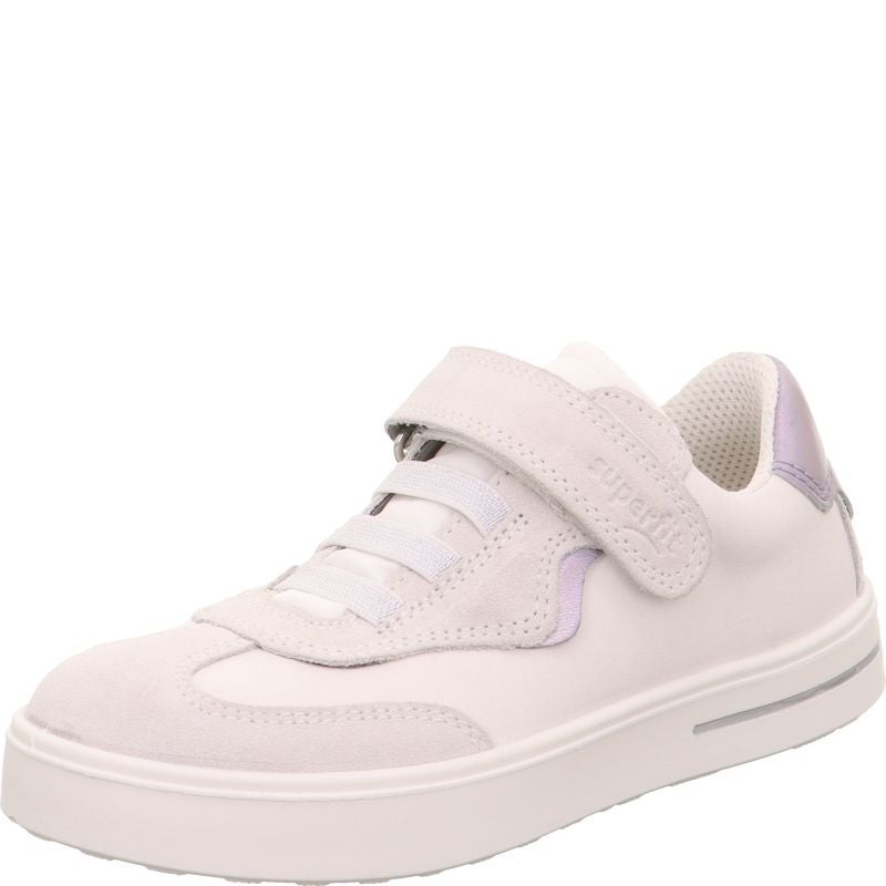 Superfit STELLA Sneaker low - Material: Leder/Sonstiges Material/Textil in Weiß