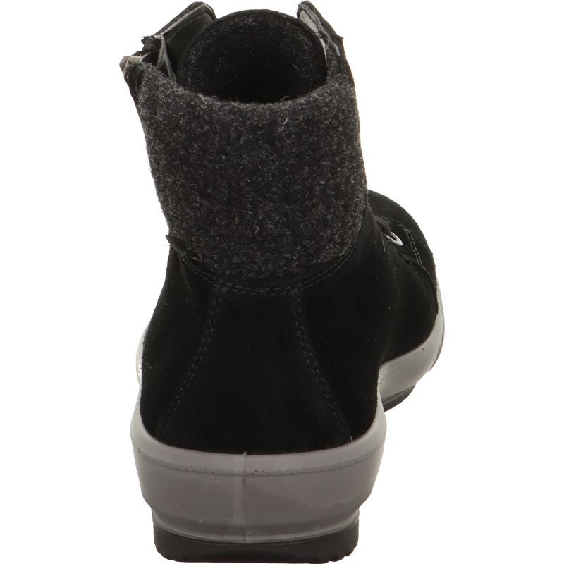 legero TANARO 5.0 Damen Sneaker high - Material: Leder in Schwarz