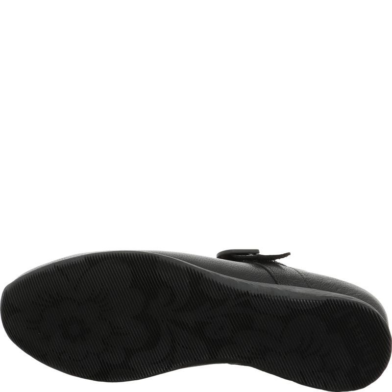 Think! ALOA Damen Ballerina - Material: Leder in Schwarz