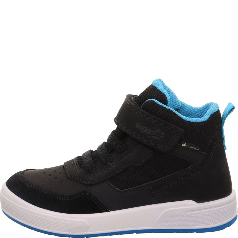 Superfit MAVERICK Sneakers high - Material: Leder/Sonstiges Material/Texti in Black