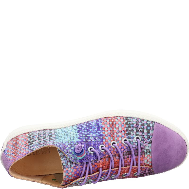 Think TURNA WOMEN Woman Sneakers low - Material: Leather in Multi Colour