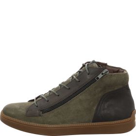 Think! TURNA MEN Men Sneakers high - Material: Leather in Olive
