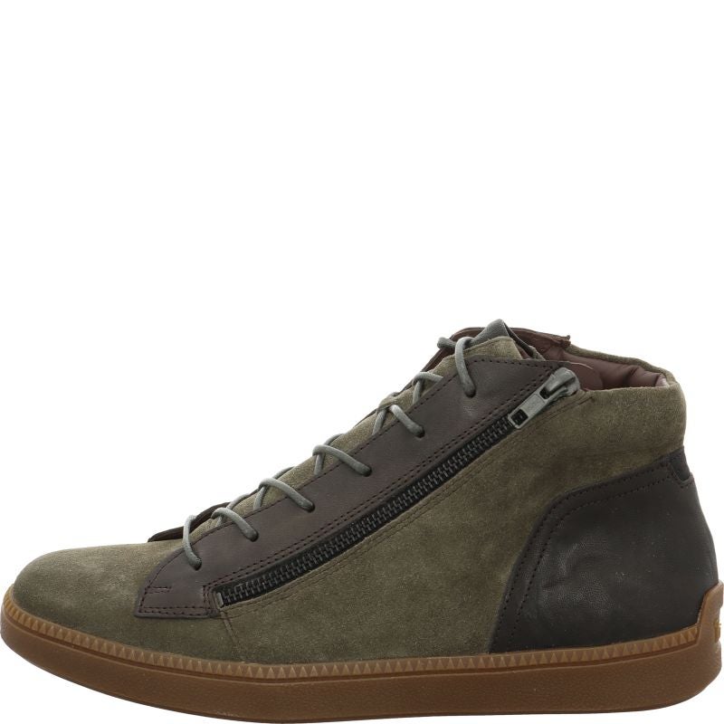 Think! TURNA MEN Men Sneakers high - Material: Leather in Olive