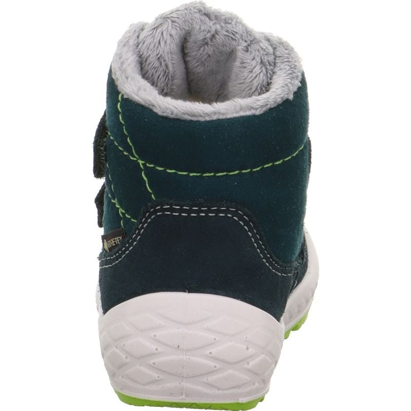 Superfit GROOVY 2.0 Jungen Boots - Material: Leder/Textil in Grün