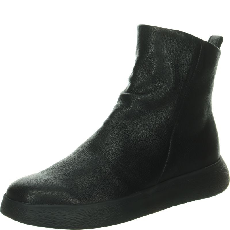 Think! TURNA LIGHT Damen Stiefelette - Material: Leder in Schwarz