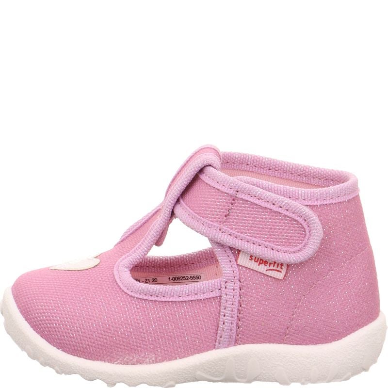 Superfit SPOTTY Slipper - Material: Textile in Rose