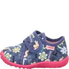 Superfit SPOTTY Girls Slipper - Material: Textile in Blue