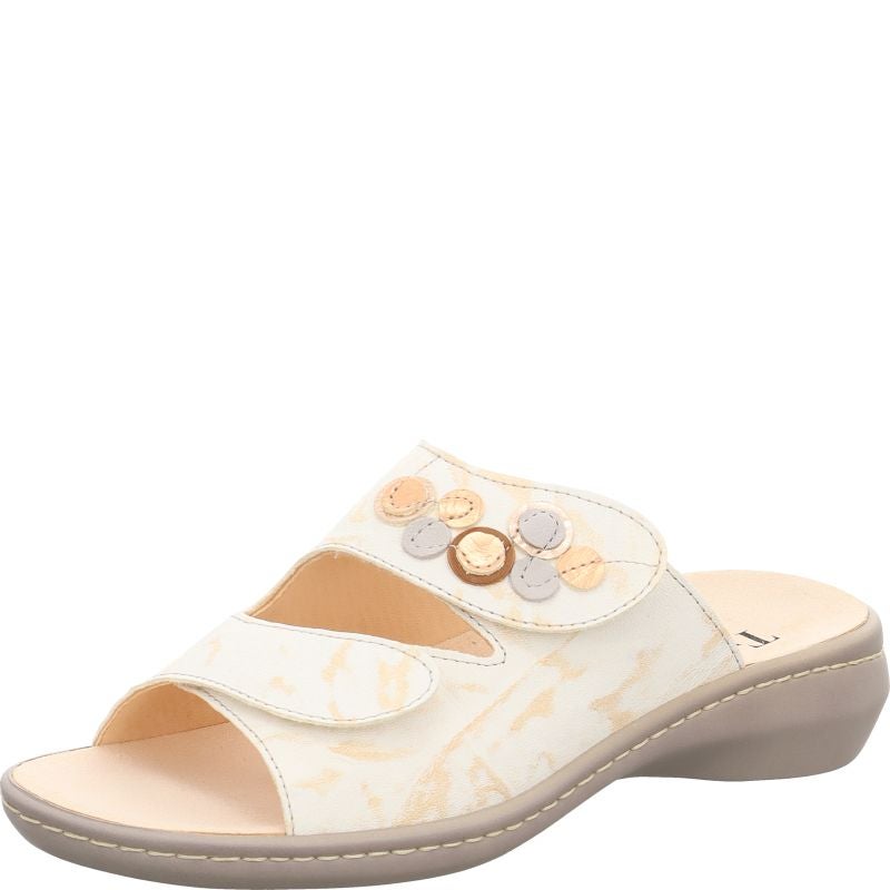 Think CAMILLA DAMEN Woman Mules - Material: Leather in Multi Colour