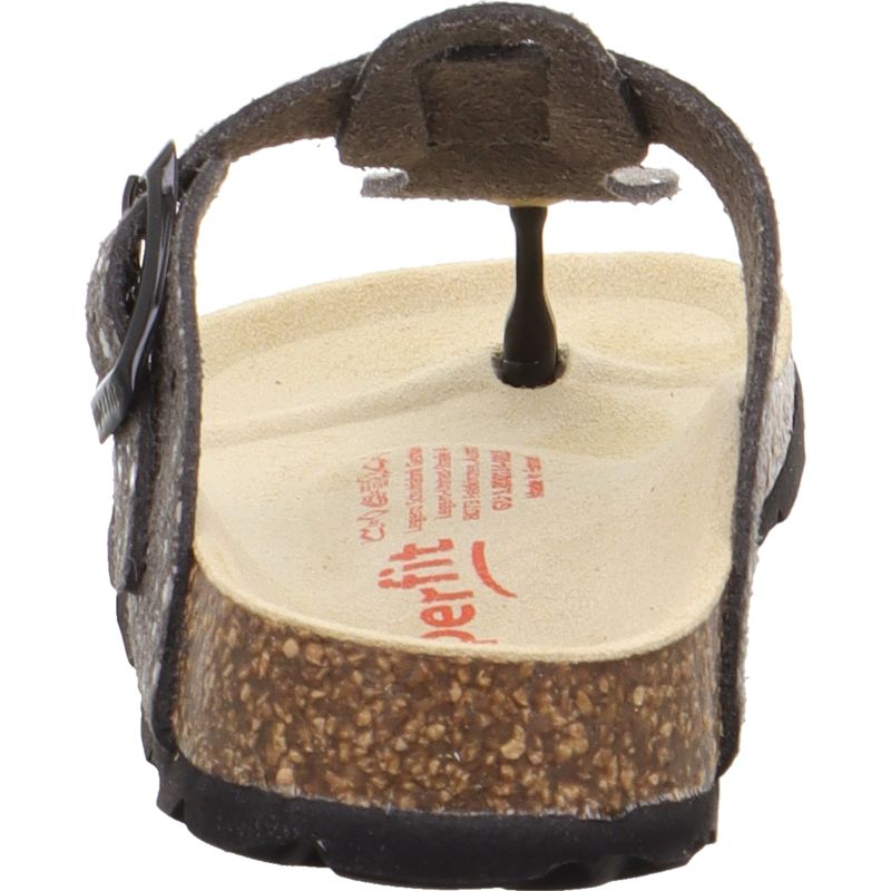 Superfit FUSSBETTPANTOFFEL Girls Slipper - Material: Sonstiges Material in Black