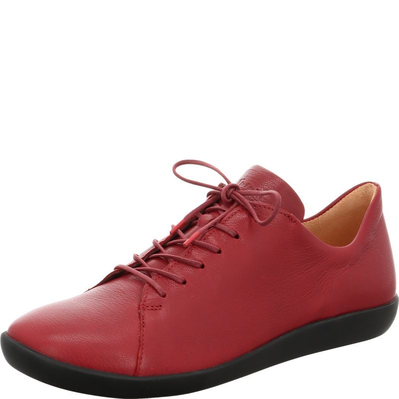 Think NATURE Woman Sneakers low - Material: Leather in Red