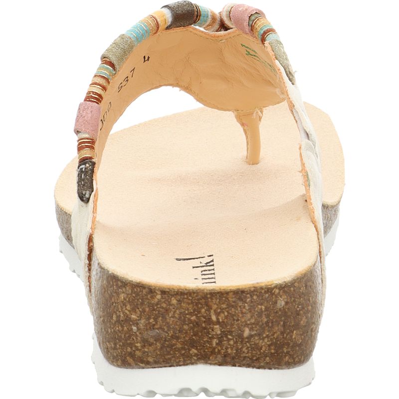 Think JULIA DAMEN Woman Mules - Material: Leather in White