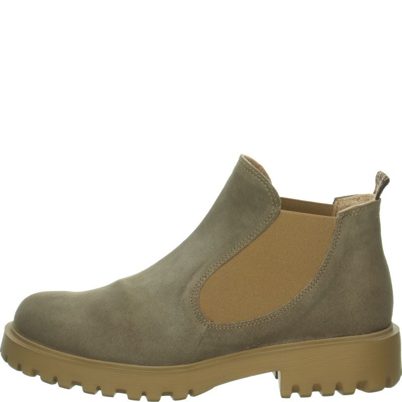 Think TRENTO Chelsea boot - Material: Leather in Beige