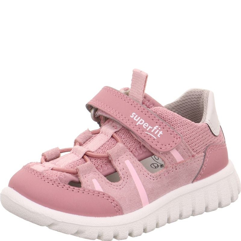 Superfit SPORT7MINI Sneakers low - Material: LederSonstigesMaterialTexti in Rose