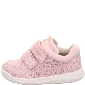 Superfit LILLO Girls Sneakers low - Material: Leather/Textil in Rose