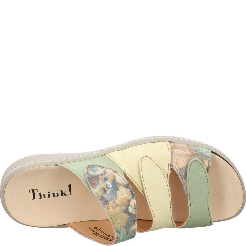 Think CAMILLA DAMEN Mules - Material: Leather in Green