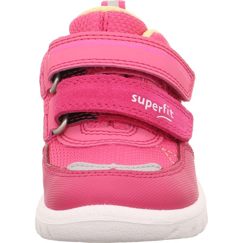 Superfit SPORT7 MINI Girls Sneakers low - Material: Leder/Sonstiges Material/Texti in Pink
