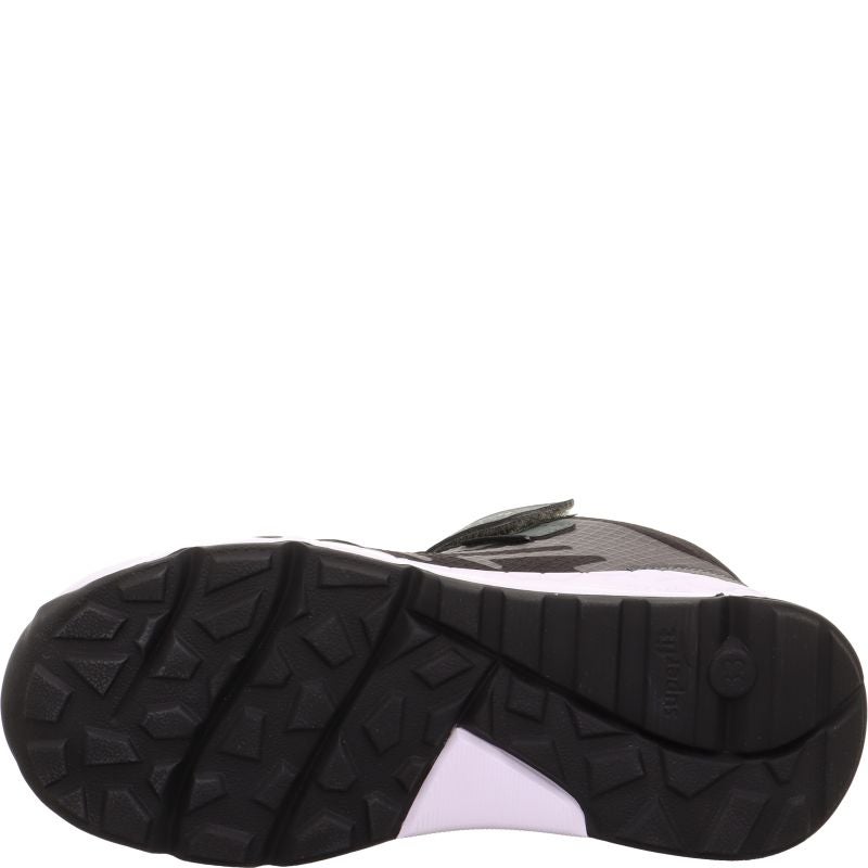 Superfit FREE RIDE Unisex | Jungen Sneaker high - Material: Textil/Sonstiges Material in Grün