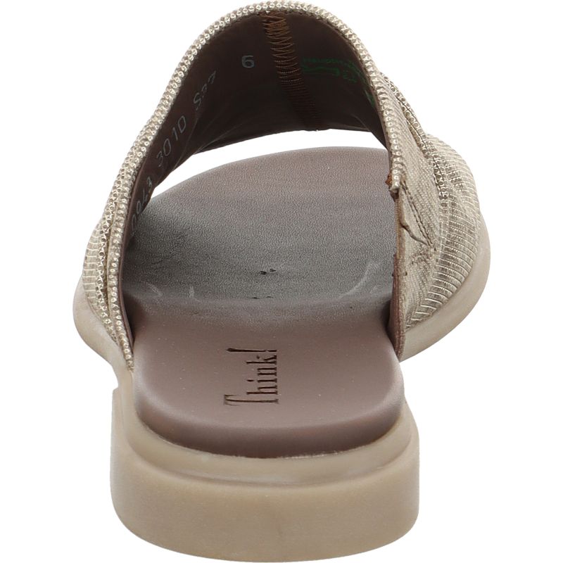 Think KAMAA Mules - Material: Leather in Grey